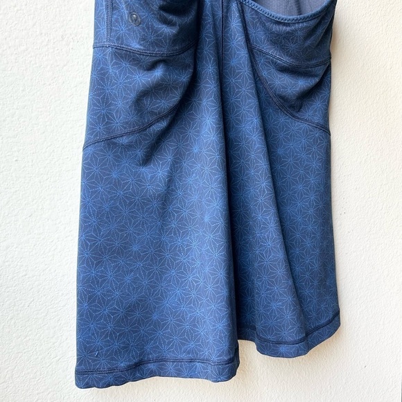 Lululemon Power Up Tank II Sashico Star Inkwell Rugged Blue Black Sz 12 - Picture 12 of 15